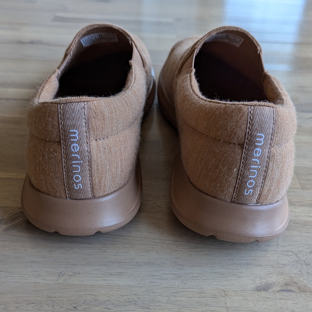 Merino Men's Slip-Ons Camel - Picture 9 of 11